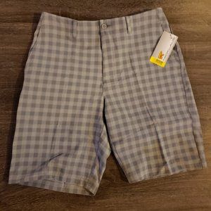 NEW! Jack Nicklaus Plaid Heathered Golf Shorts